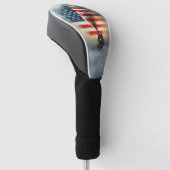 Freedom Train Golf Club Driver Cover Headcover (angewinkelt)