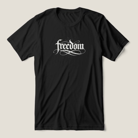 Freedom Tri-Blend Shirt (Design Vorderseite)