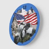 Freedom Trike Große Wanduhr (Winkel)