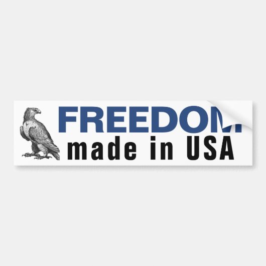 Freedom USA - Adler Autoaufkleber (Vorne)
