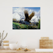 "Freedom" UV-Leinwand drucken Poster (Küche)