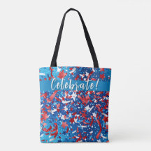Freedom Vibes Celebration Tote Bag