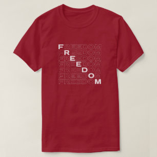 Freedom Vote for Rights Rett Country USA T-Shirt