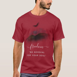 Freedom Watercolor Adlergebirge T-Shirt