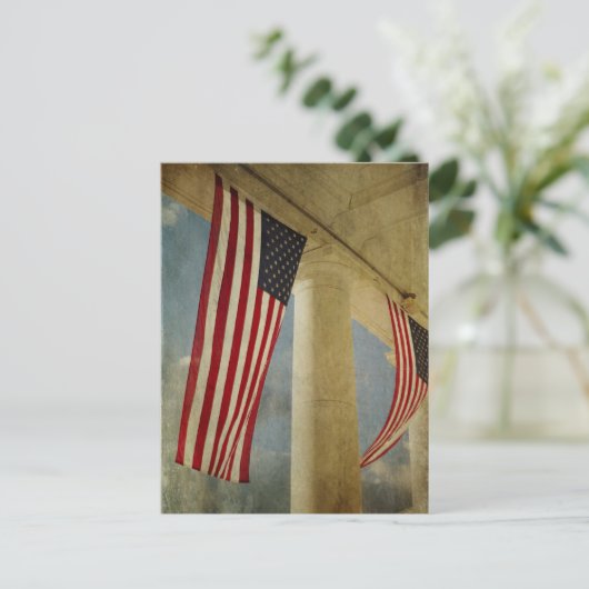 Freedom Waves Postkarte (Stehend Vorderseite)