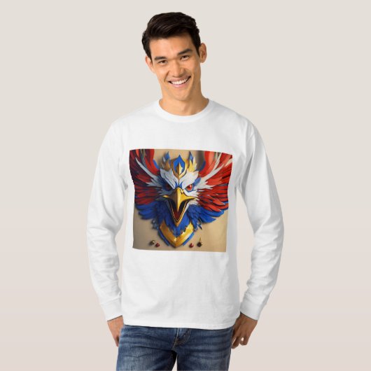 "Freedom Wings: Eagle Edition" T-Shirt (Vorne ganz)