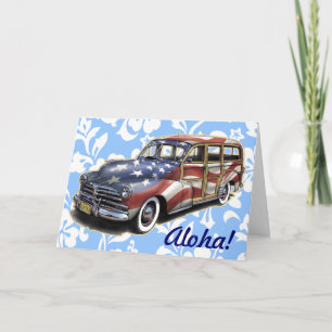 Freedom Woody Hawaiian Grußkarte Karte