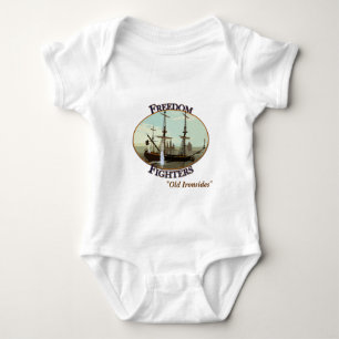 freedomfighters, die USS-Konstitution Baby Strampler