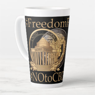 #FreedomFirst: Liberty Wallet - Embrace Freedom Milchtasse
