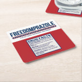Freedomprazole Lustige 4. Juli Untersetzer (angewinkelt)