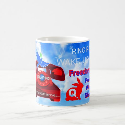 FreedomRingsQ Kaffeetasse (Mittel)