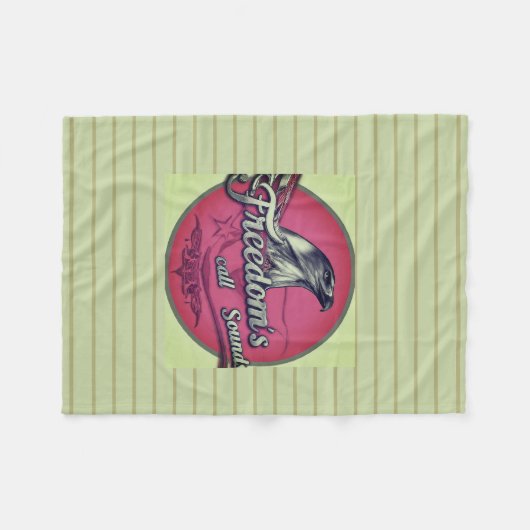 Freedom's Call Sounds Fleecedecke (Vorderseite (Horizontal))