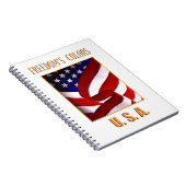 Freedom's Colors USA Notizblock (Rechte Seite)