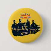 Freedom's Defenders light orange Button (Vorderseite)