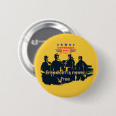 Freedom's Defenders light orange Button (Vorne & Hinten)