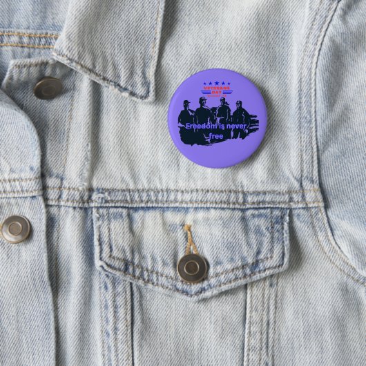 Freedom's Defenders light purple Button (Beispiel)