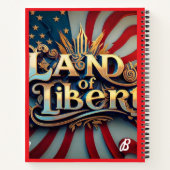 "Freedom's Unshakable Foundation" Notizblock (Rückseite)