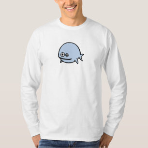FreeDos Fische - Blau T-Shirt