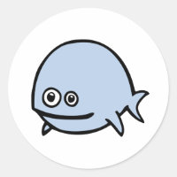 FreeDos Fish - Blau