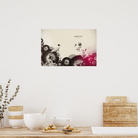 Freefallin' Poster (Küche)