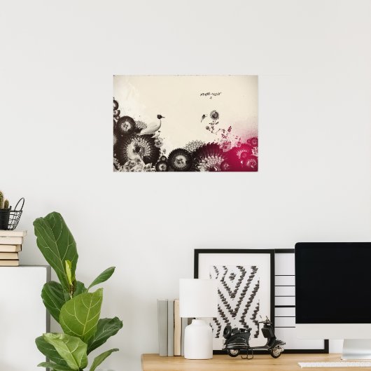 Freefallin' Poster (Heimbüro)