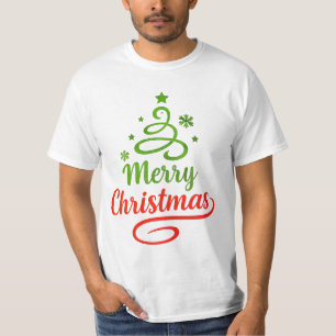 Freefit Frohe Weihnachten Herren Value T-Shirt 🎄