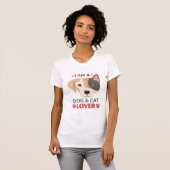 Freefit I AM A Hund & Cat Lover Women's Slim Fit T T-Shirt (Vorne ganz)