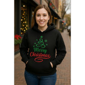 Freefit Merry Christmas Hoodie | Unisex Pullover S