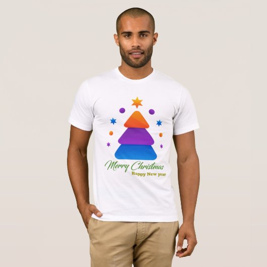 Freefit Merry Christmas Tree Bella+Canvas Tee 🎄 | (Vorne ganz)
