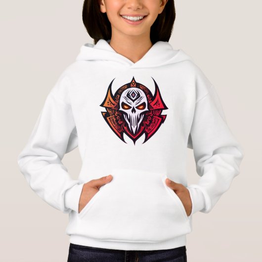 Freefit Tribal Skull Hoodie - Unisex Fit (Vorderseite)