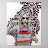 Freefloat Print von Meghan Oona Clifford Poster (Vorne)