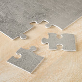 Freeform - Orange Black and White Jigsaw Puzzle (Seite)