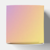 Freeform Pastel Gradient Geschenkschachtel (Oben)