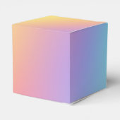 Freeform Pastel Gradient Geschenkschachtel (Rückseite)