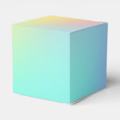 Freeform Pastel Gradient Geschenkschachtel (Rückseite)
