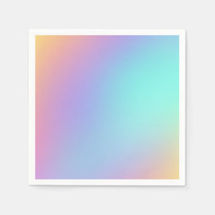 Freeform Pastel Gradient Serviette