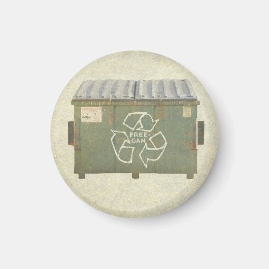 freegan magnet (Vorne)