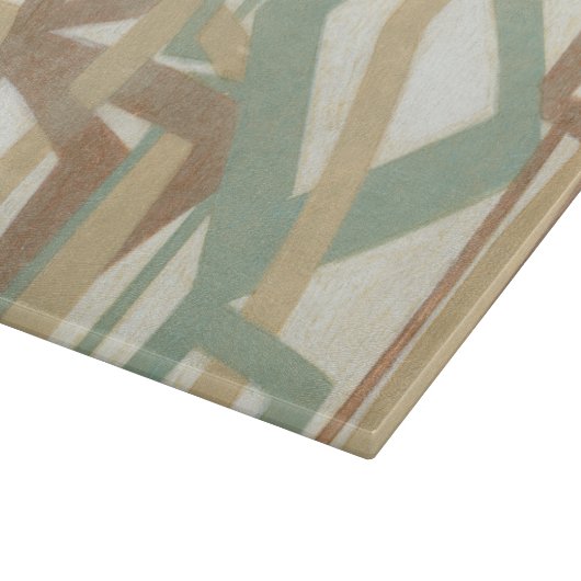 Freehand Painting von Norman Wyatt Schneidebrett (Ecke)