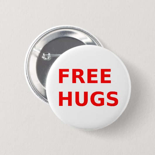 freehugs button (Vorne & Hinten)