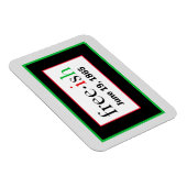 Freeish Juneteenth Flexible Foto Magnet (Rechte Seite)