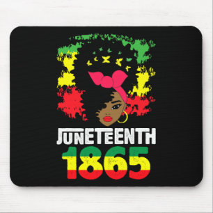 Freeish Seit 1865 Melanin Black Girlwomen 1865 Mousepad