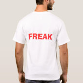 freekey T-Shirt (Rückseite)