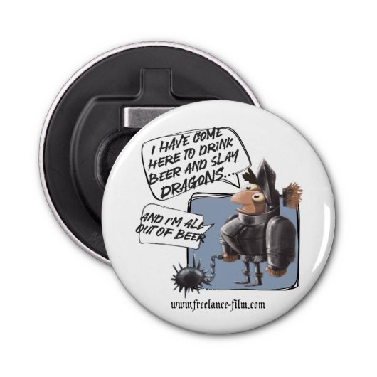 Freelance Film - Flaschenöffner Magnet (Vorderseite)