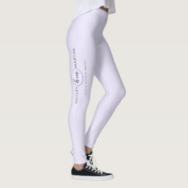 Freelance Makeup / Beauty Salon Benutzerdefinierte Leggings
