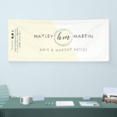 Freelance Makeust- oder Salon-Logo Banner (Messe)