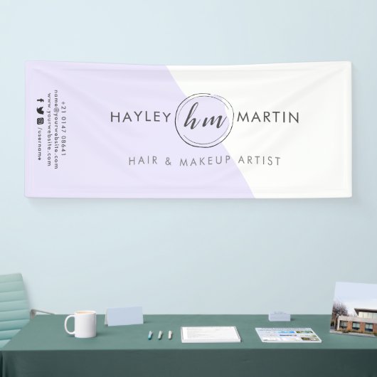 Freelance Makeust- oder Salon-Logo Banner (Messe)