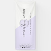 Freelance Makeust- oder Salon-Logo Banner (Vertikal)