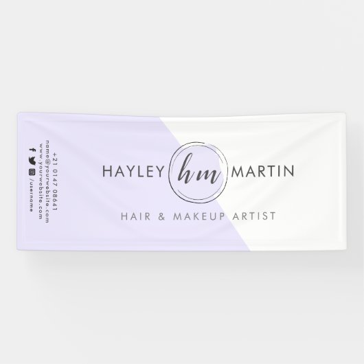 Freelance Makeust- oder Salon-Logo Banner (Horizontal)