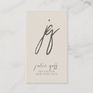 Freelance Writer, Author, Modern Beruflich Visitenkarte