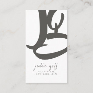 Freelance Writer, Author, Modern Beruflich Visitenkarte